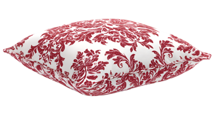 Classic Floral Pattern Cushion for Home Interior Decor