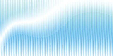 Glass texture background with soft blue gradient, vertical ripple lines and frosted translucent effect. Minimalist icy tone distortion, reeded blur surface