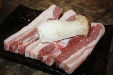 Korean BBQ Grilled Pork Belly