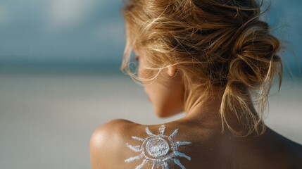 Dermatological SPF concept for daily sun safety.