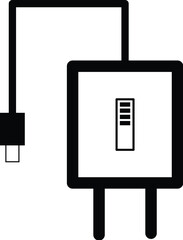 Power Adapter and Charger Icon Set