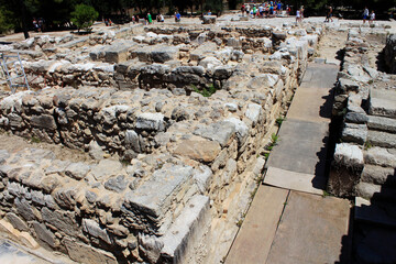 Gr&egrave;ce, le site arch&eacute;ologique de Knossos en Cr&egrave;te
