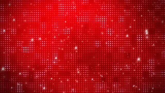 abstract red dotted light loop background