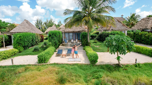 Honeymoon bliss at a Zanzibar resort