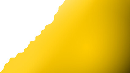 Bold Yellow Gradient Torn Paper Background with Diagonal Ripped Edge for Creative Layouts