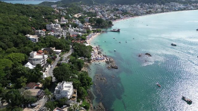 Imagens Aereas de Bombinhas - Praias - Santa Catarina - Sepultura - Retiro dos Padres