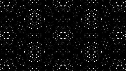 Futuristic glowing psychedelic music video kaleidoscope mandala 3d art design new-age pattern meditation zen hypnotizing abstract VJ seamless loop - Powered by Adobe