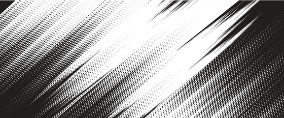 Manga focus speed lines for comic effect. Motion and action diagonal focus flash strip lines for anime comic book. grunge sport style