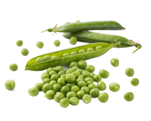 fresh green peas