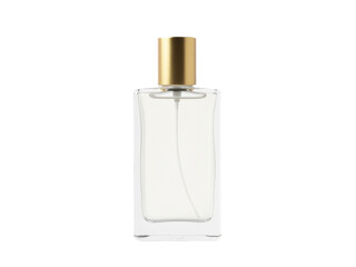 Fototapeta premium A single perfume bottle sitting on a clean white background