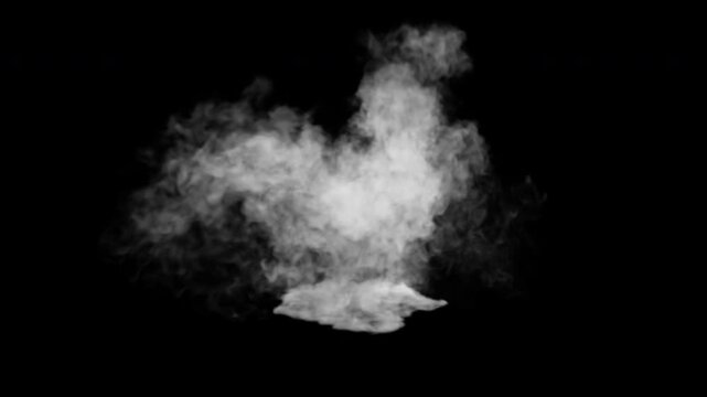 Fast and small smoke explosion, smoke bomb, smoke firecracker