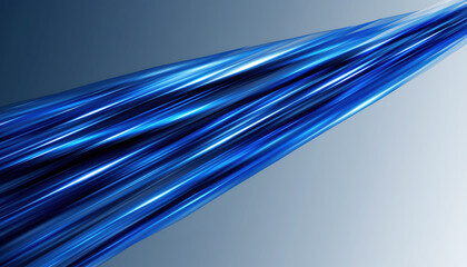 Abstract blue light streak background