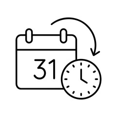 Calendar Deadline Business Icon