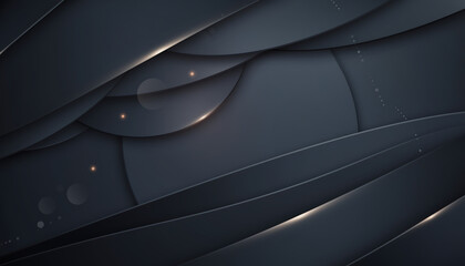Dark gray elegant abstract background