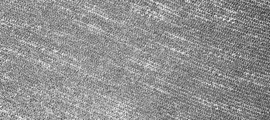 Grunge-style diagonal denim fabric texture with worn, distressed pattern on a transparent background.
