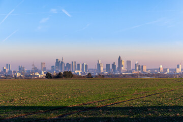 skyline of Frankfurt am Main