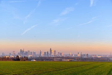 skyline of Frankfurt am Main