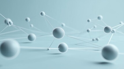 Exploring the Intricate Connections of Abstract Spheres and Networks in a Minimalist 3D Space