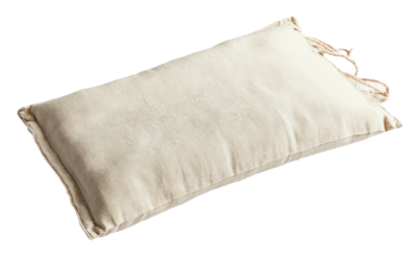 Portable herbal heating pad ideal for home, office, or travel providing gentle warmth and therapy isolated on transparent background PNG