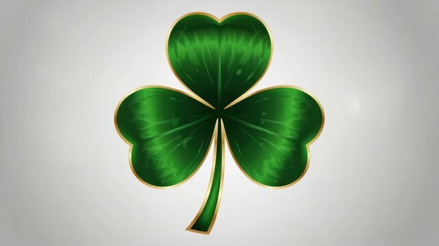 Irish symbol on a background.