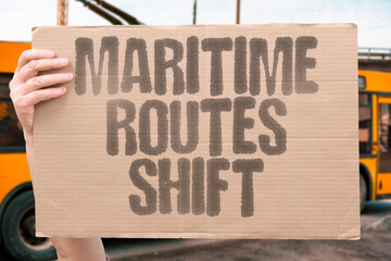 "Maritime Routes Shift" Shipping lanes adjust due to regional risks. MARITIME.SHIPPING.GLOBAL.ROUTES.SECURITY.