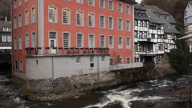 Monschau, Eifel, Germany.