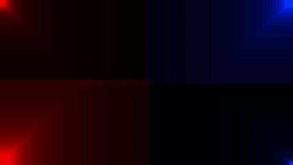 Emergency Lights Overlays. Nine loop-ready variations on clean black backgrounds. ambulance flashing blue and red light glows. Defocused police emergency lights flash animated - Powered by Adobe
