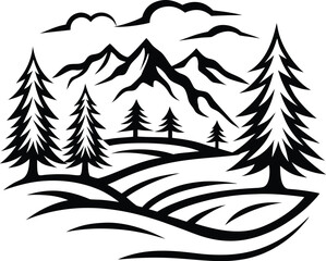 Fototapeta premium Natural Environment Scene Landscape