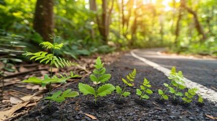 Business analytics  stock market growth graph for 2025 2026   a vision for success and planning