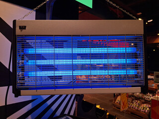 Electric ultraviolet insecticide insect killer, effective UV lamp trap in shop