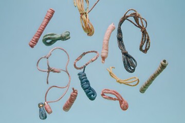 Jump Rope Assortment: Dynamic Scatter, Pastel Backdrop