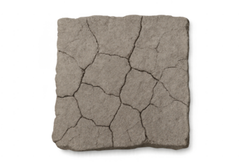 Cracked dry earth fragment showing drought and global warming concept
