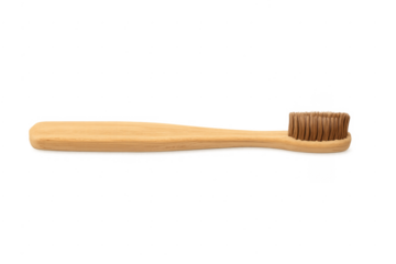Bamboo toothbrush promoting sustainable oral hygiene and dental care