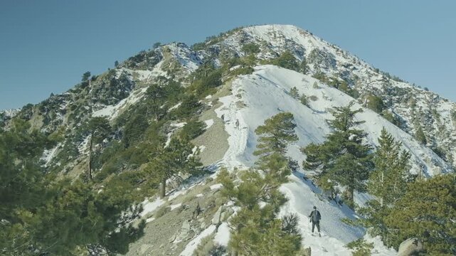 Hiking Adventures over Mt. Baldy, California