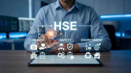 Interactive HSE Dashboard for Corporate Safety Compliance