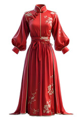 red dress on a mannequin