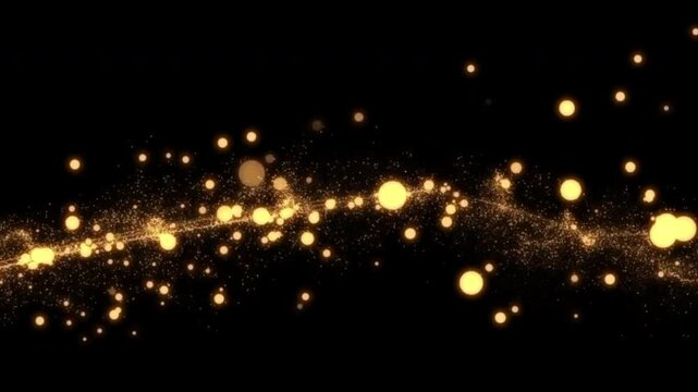 Colorful Glowing Energy Trail Magic Particle Explosion Animation