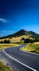 Fototapeta premium road in the mountains
