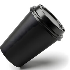 Black cylindrical object with a flat top
