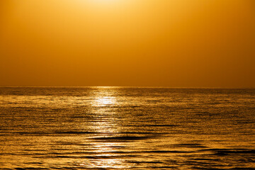 Obraz premium sunset over the sea