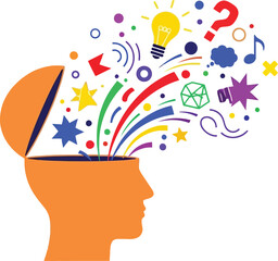 Modern smartphone displaying vibrant digital art with glowing neon interface on futuristic dark background for tech innovation showcase