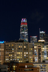 Naklejka premium Downtown San Francisco