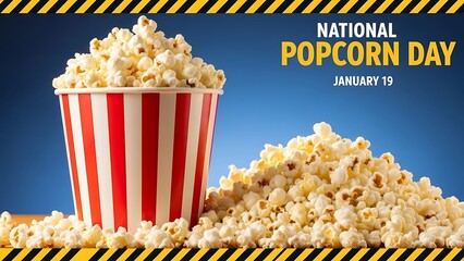 Celebrating national popcorn day on january 19 with delicious popcorn