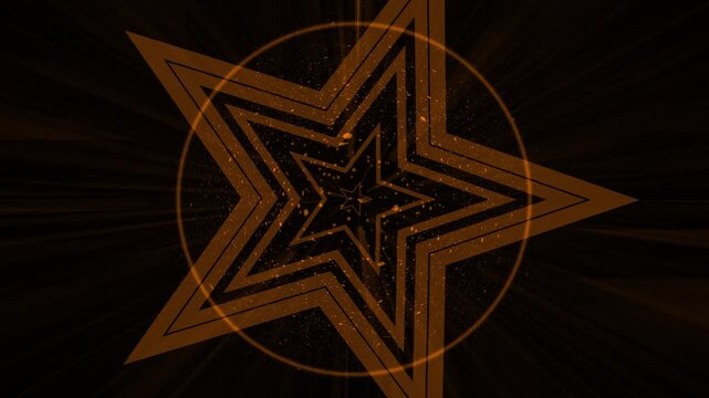 Countdown CG movie from 60 seconds to zero behind motiongraphics