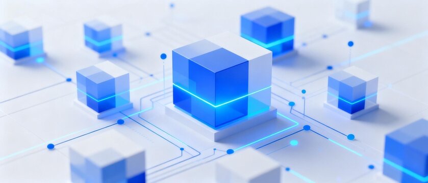 Blue Cubes and Circuit Connections