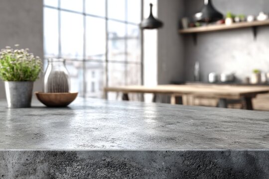 Modern kitchen countertop