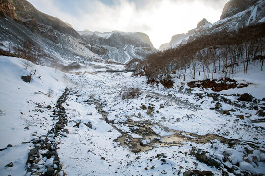 Changbai Mountain Winter Wind And Snow Landscape