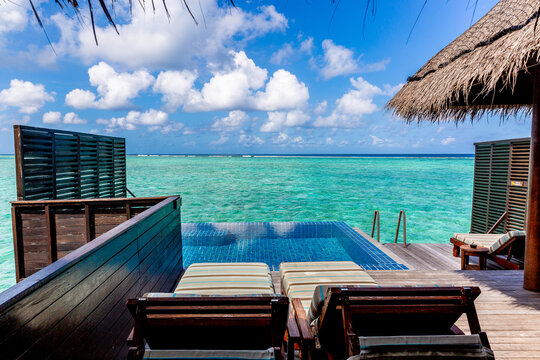 Seaside Villa With Private Pool Aerial View