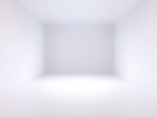 empty white room