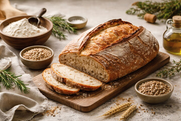 bread with poppy seed